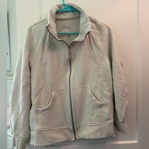 Cream colored Lululemon scuba